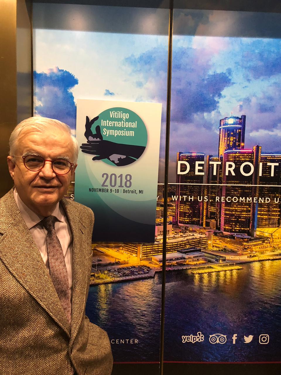 Δρ. Παναγιώτης Τσόγκας, Παγκόσμιο Συμπόσιο Λεύκης